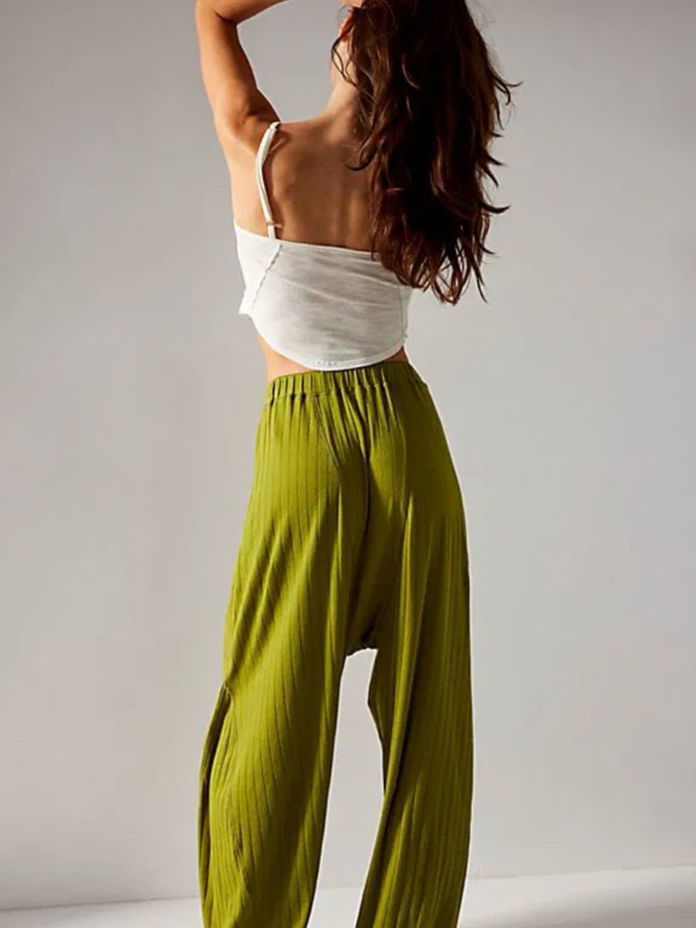 Free People Coffee Chat Jogger  Harem Pant - Picture 2 of 8